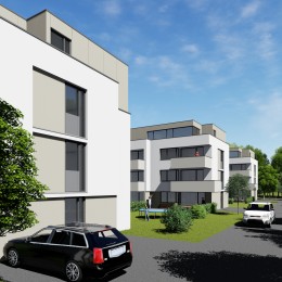 Neuer Wohnkomplex in Mönchweiler