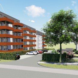 Bauantrag für Neubau und Sanierung einer Wohnanlage mit 105 Wohneinheiten in Villingen gestellt