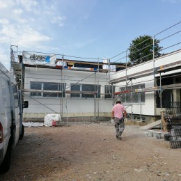 Modernisierung und Erweiterung eines bestehenden Firmengebäudes in Villingen