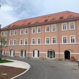 Sanierungsarbeiten an früherer Kaserne fast abgeschlossen